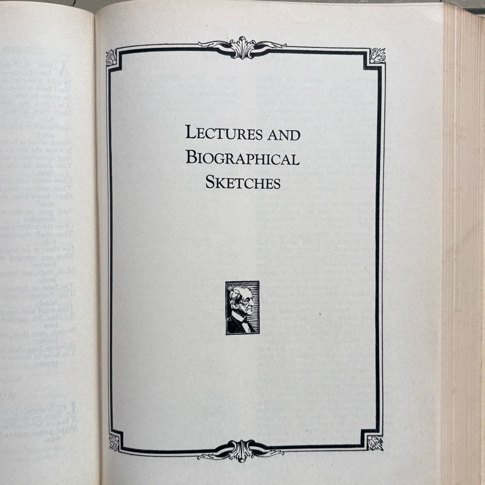 1930 Collected Writings of Emerson Concord MA Nature Eros Poetry 2 Volumes - Picture 10 of 16